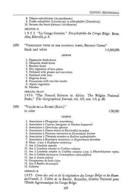 international bibliography of vegetation maps - KU ScholarWorks ...