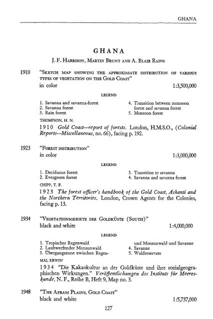 international bibliography of vegetation maps - KU ScholarWorks ...