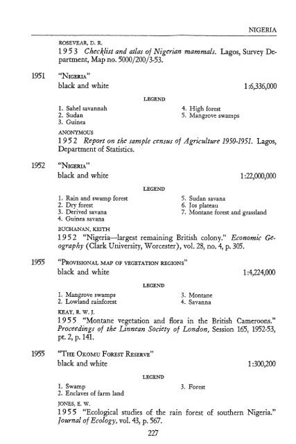 international bibliography of vegetation maps - KU ScholarWorks ...