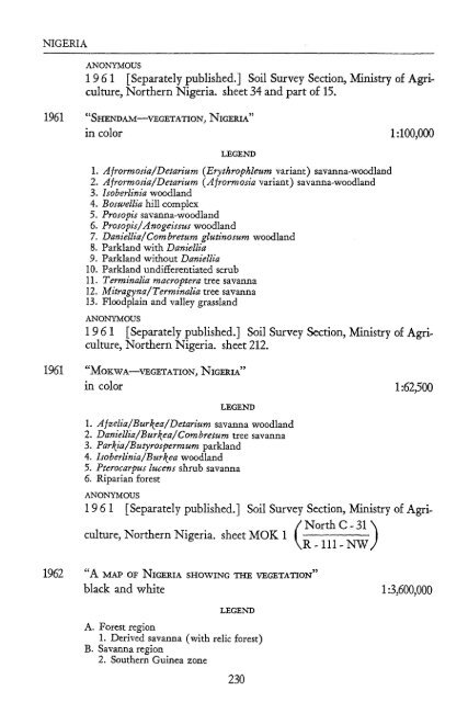 international bibliography of vegetation maps - KU ScholarWorks ...