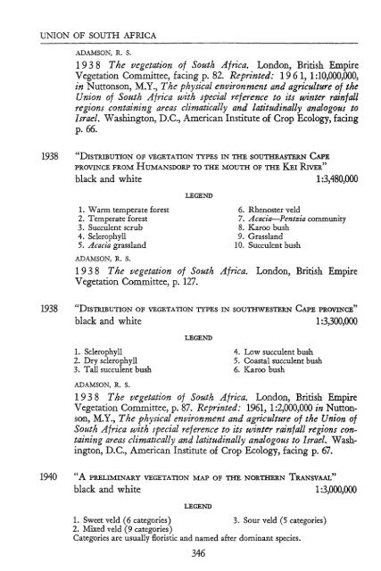 international bibliography of vegetation maps - KU ScholarWorks ...