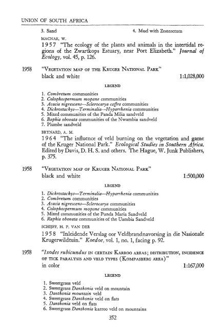 international bibliography of vegetation maps - KU ScholarWorks ...