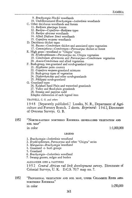 international bibliography of vegetation maps - KU ScholarWorks ...