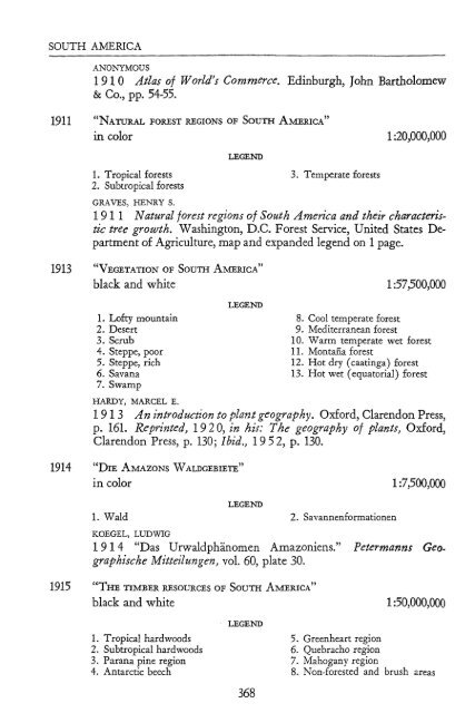 international bibliography of vegetation maps - KU ScholarWorks ...