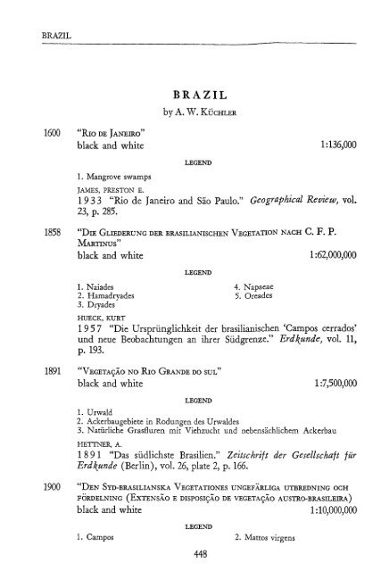 international bibliography of vegetation maps - KU ScholarWorks ...