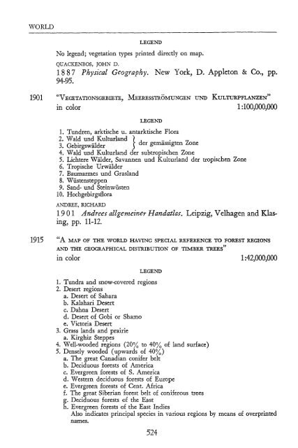 international bibliography of vegetation maps - KU ScholarWorks ...