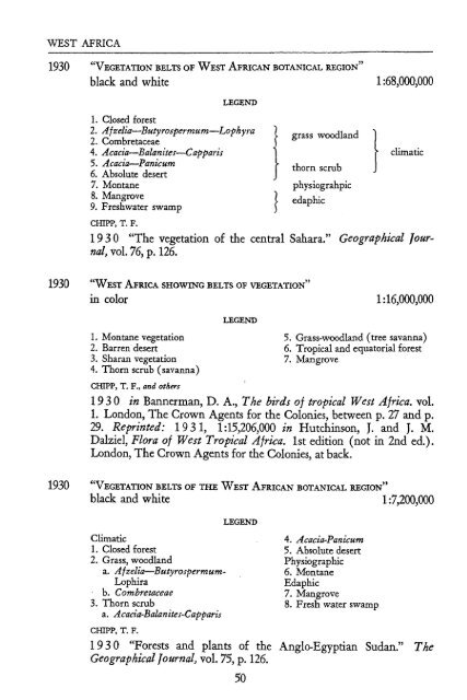 international bibliography of vegetation maps - KU ScholarWorks ...