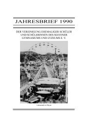 JAHRESBRIEF 1990 - Lassau.com