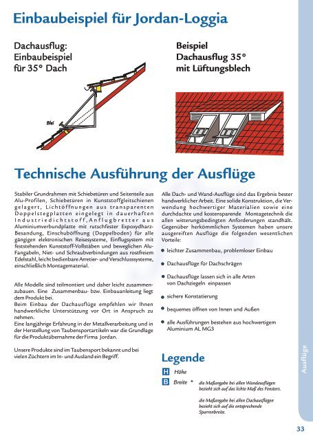 Taubensportkatalog - Werkstätten für Behinderte - Herne