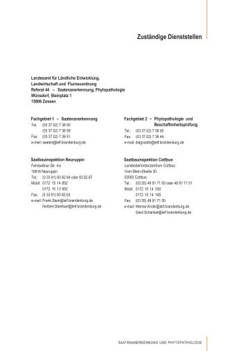 Broschüre Saatenanerkennung_2012 (Inhalt).pdf - LELF - Land ...