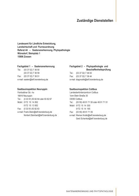 Broschüre Saatenanerkennung_2012 (Inhalt).pdf - LELF - Land ...