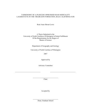 Taphonomy of a Pliocene ophiuroid mass mortality lagerstätte in the ...