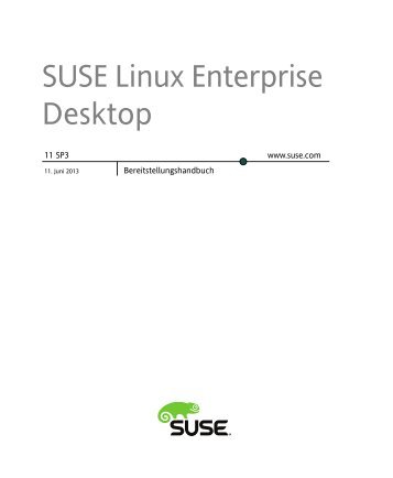 SUSE Linux Enterprise Desktop-Dokumentation