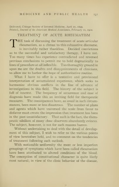 Henry Baird Favill, AB, MD, LL.D., 1860-1916, a ... - University Library