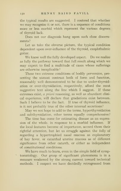 Henry Baird Favill, AB, MD, LL.D., 1860-1916, a ... - University Library