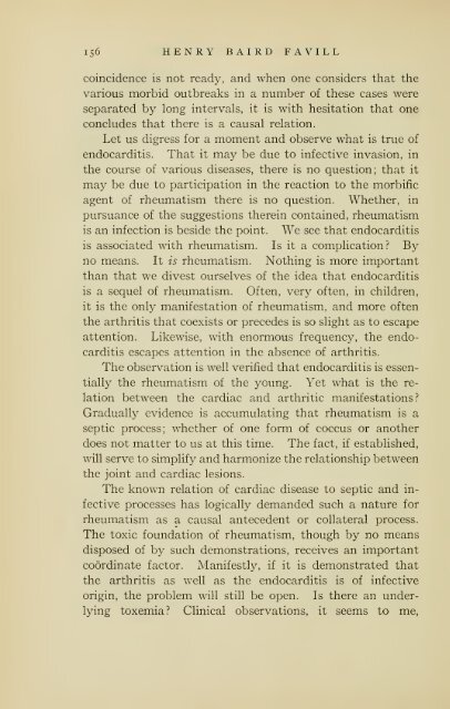 Henry Baird Favill, AB, MD, LL.D., 1860-1916, a ... - University Library