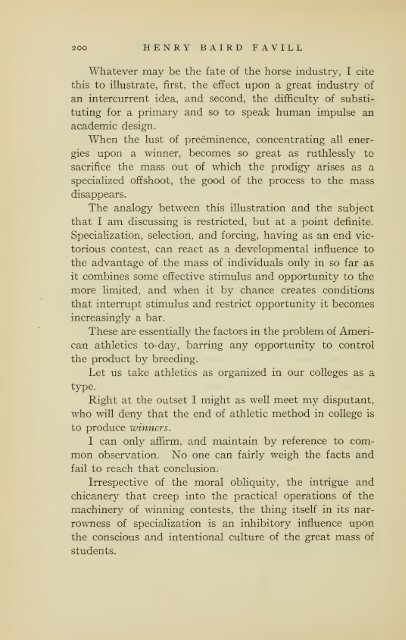 Henry Baird Favill, AB, MD, LL.D., 1860-1916, a ... - University Library