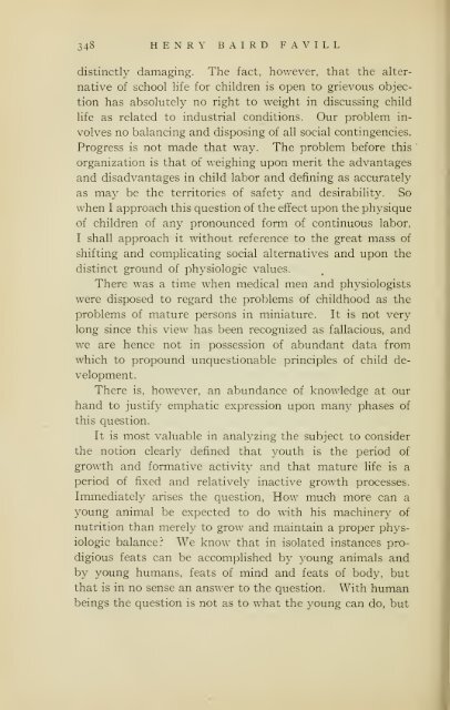 Henry Baird Favill, AB, MD, LL.D., 1860-1916, a ... - University Library