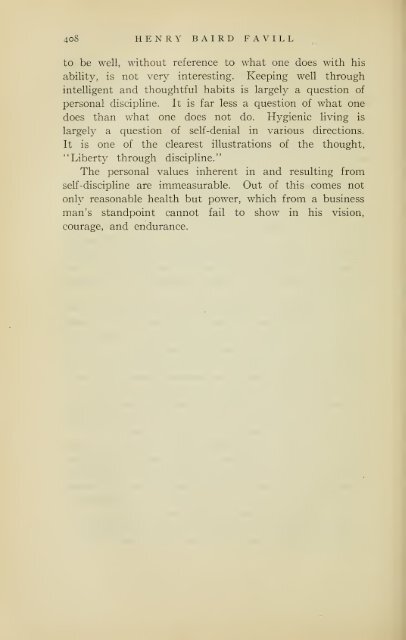 Henry Baird Favill, AB, MD, LL.D., 1860-1916, a ... - University Library