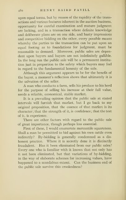 Henry Baird Favill, AB, MD, LL.D., 1860-1916, a ... - University Library