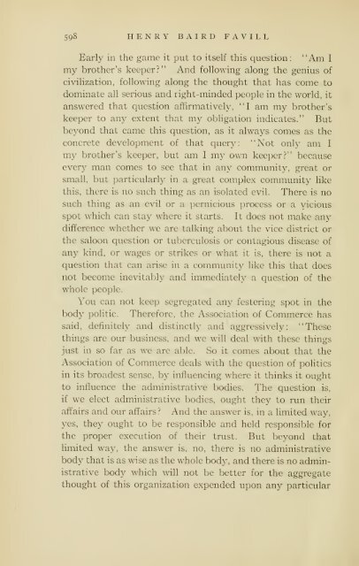 Henry Baird Favill, AB, MD, LL.D., 1860-1916, a ... - University Library