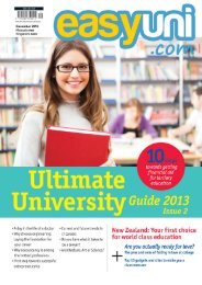 easyuni University Ultimate Guide 2013: Issue 2