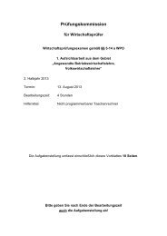 2. Prüfungstermin - Klausur 1 (PDF 39KB)