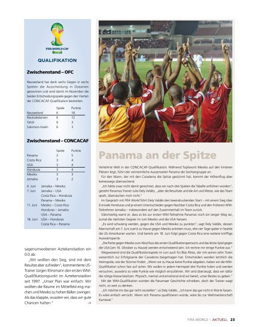 Downloaden Sie das Magazin im PDF-Format - FIFA.com