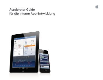 Accelerator Guide für die interne App-Entwicklung - Apple