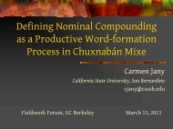 Nominal Compounding as a Productive Word-formation Process in ...