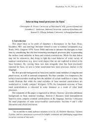 Interacting tonal processes in Susu - Llacan