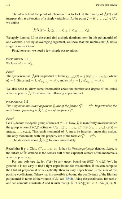 A NULLSTELLENSATZ FOR AMOEBAS