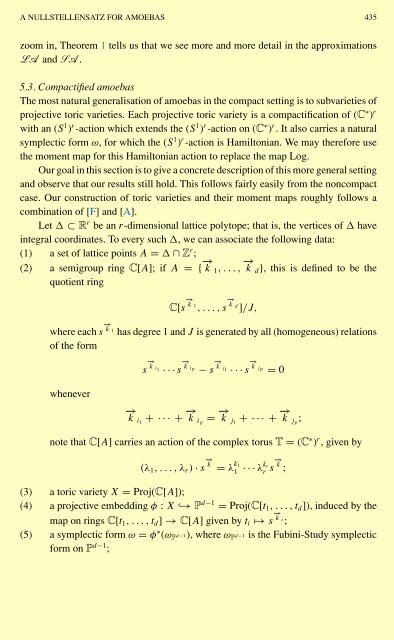 A NULLSTELLENSATZ FOR AMOEBAS