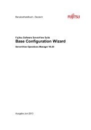 Fujitsu Software Base Configuration Wizard - ServerView ... - Manuals