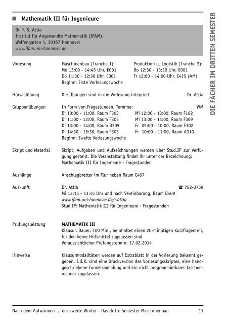 3. Sem. WiSe 2013/2014 - Fachschaft Maschinenbau der Leibniz ...