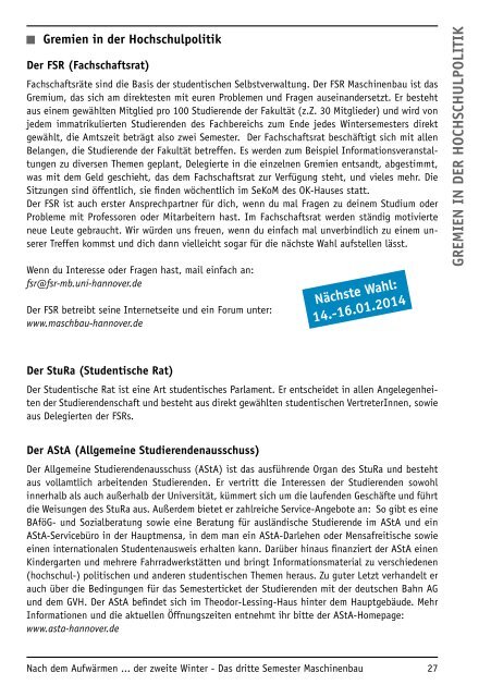 3. Sem. WiSe 2013/2014 - Fachschaft Maschinenbau der Leibniz ...