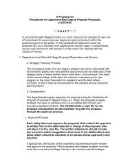 A Proposal for Procedures for Approving New Degree Program ...