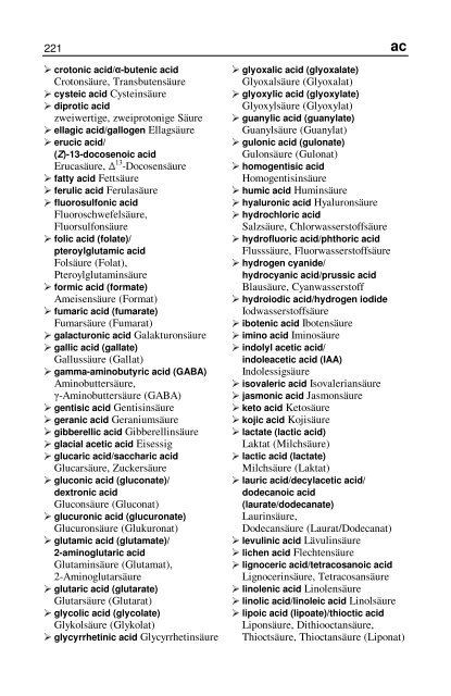 Wörterbuch Labor Laboratory Dictionary - HTL Wien 10