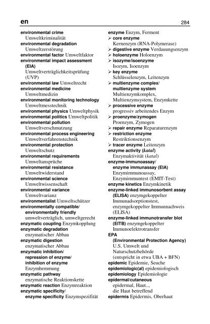 Wörterbuch Labor Laboratory Dictionary - HTL Wien 10