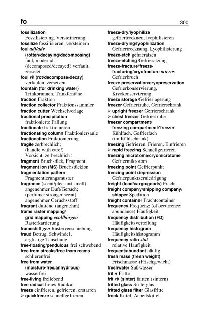 Wörterbuch Labor Laboratory Dictionary - HTL Wien 10