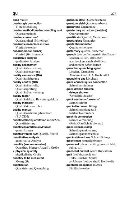 Wörterbuch Labor Laboratory Dictionary - HTL Wien 10