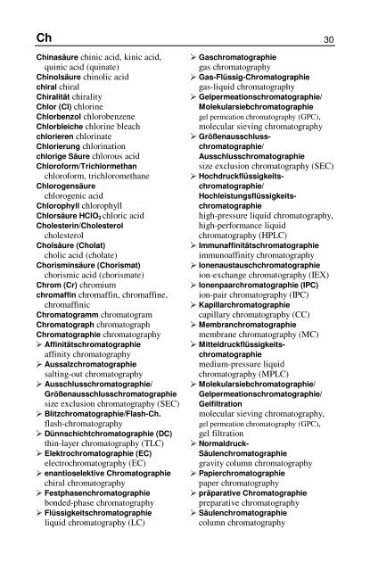 Wörterbuch Labor Laboratory Dictionary - HTL Wien 10