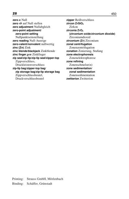 Wörterbuch Labor Laboratory Dictionary - HTL Wien 10