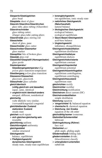 Wörterbuch Labor Laboratory Dictionary - HTL Wien 10