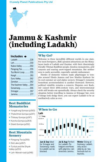 Jammu & Kashmir (including Ladakh) - Lonely Planet