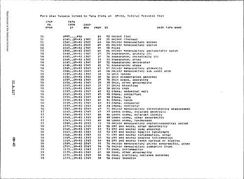 Prenatal Record - National Archives and Records Administration