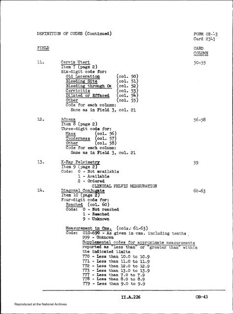 Prenatal Record - National Archives and Records Administration