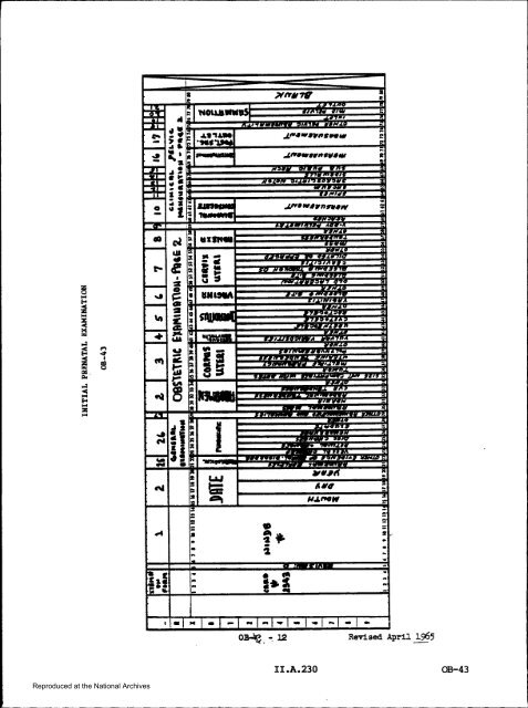 Prenatal Record - National Archives and Records Administration