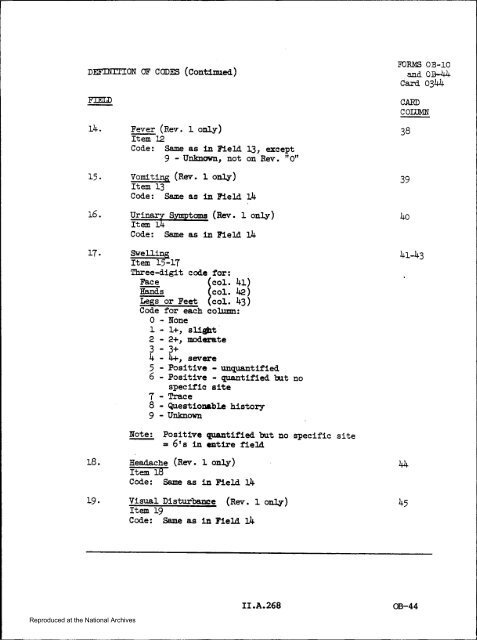 Prenatal Record - National Archives and Records Administration