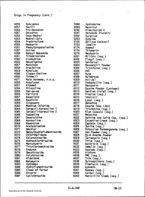 Prenatal Record - National Archives and Records Administration